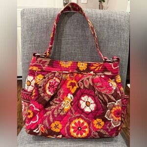 Vera Bradley Carnaby Floral Shoulder Bag